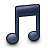 iTunes Navy Icon